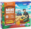 Klocki Mini Waffle Farmer Traktor z pługiem 50el 907504