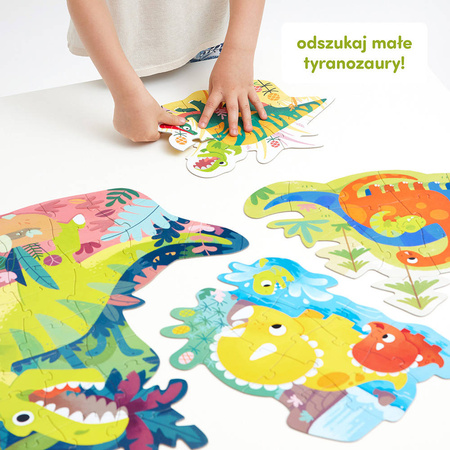 CzuCzu Puzzle progresywne Dinozaury 3+