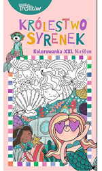 Trefl Kolorowanka XXL Bobaski i Miś Królestwo syrenek 797719