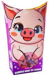 Mini Waffle 25el Pocket Pets Świnka 906903
