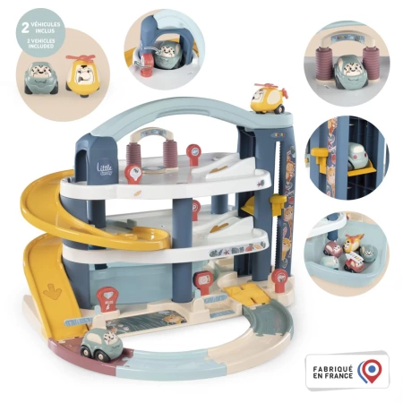 Smoby Little Maxi garaż Vroom Planet 402031
