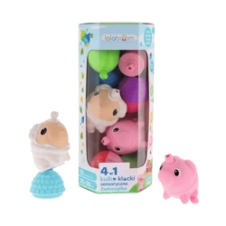 Trefl Zestaw kulko-klocków Zwierzęta farma 18el. 167139