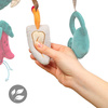 Babyono Zawieszka edukacyjna zawieszka do wózka Garden Girl 413937