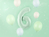 Balon foliowy cyfra 6 72cm zieleń 052680
