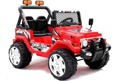 Auto na akumulator Eva czerwony 