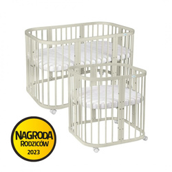 Waldin Łóżeczko 7w1 z materacem Oliwka