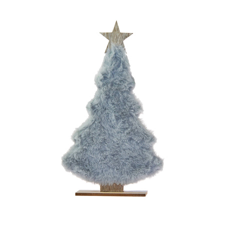 Drewniana choinka z futerkiem 213813