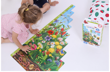 Czuczu puzzle do liczenia łąka 3+ 490135
