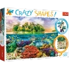 Puzzle Trefl 600 Crazy Shapes Tropikalna wyspa 111132