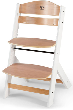 Kinderkraft krzesełko do karmienia enock drewniane białe nogi 915088