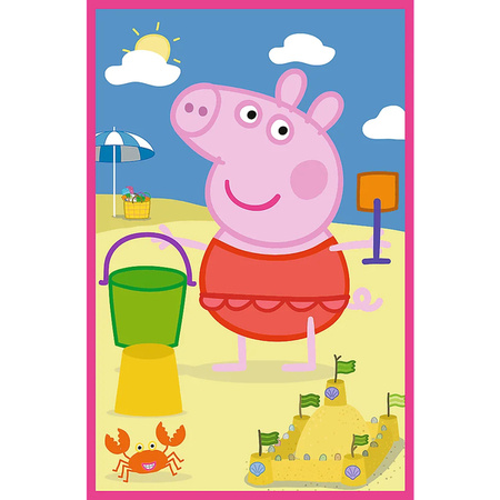 Puzzle Trefl 3x50 Siła przyjaźni Peppa Pig 348774
