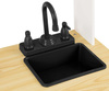 Drewniana kuchnia Astrid Black 127690