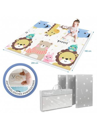 Kidwell Inda Animals 180x200 cm 095063 Mata edukacyjna