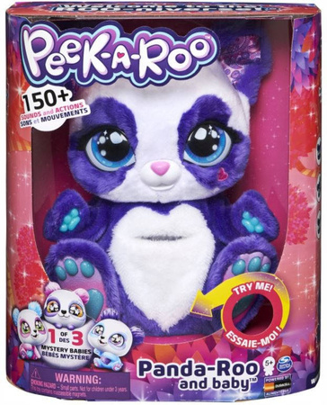 Peek-A-Roo Interaktywma panda z maleństwem 364406
