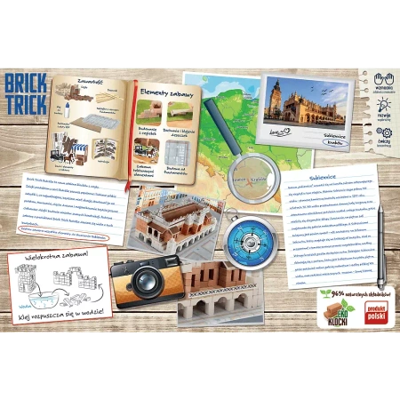 Trefl Brick Trick Podróże Sukiennice 615494