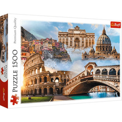 Puzzle Trefl 1500 Ulubione miejsca Włochy 262032