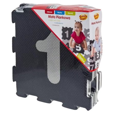 Mata piankowa cyfry B&W Smily Play 843519