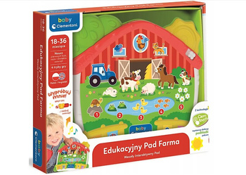Clementoni Baby Edukacyjny pad Farma 503865