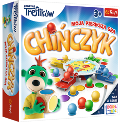 Gra trefl chińczyk moja pierwsza gra rodzina treflików  020564