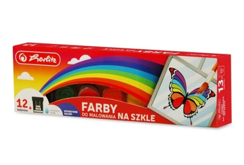 Herlitz Farby do malowania na szkle witraży 575651