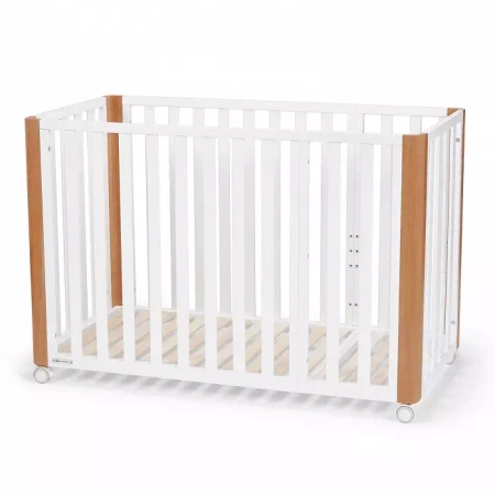 Kinderkraft Łóżeczko drewniane rosnące z funkcją kojca Koya 914807