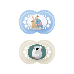 Mam Baby Smoczek uspokajający 2 szt Original Silky 16m+ Better Together Unisex 831416
