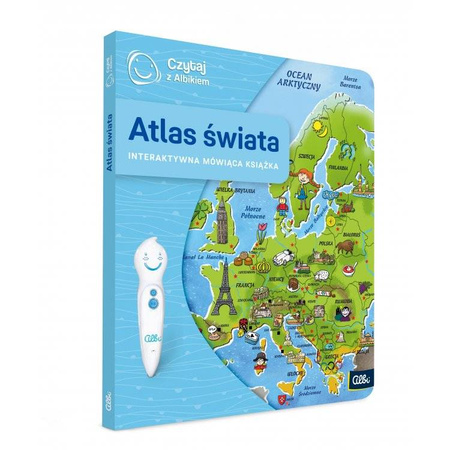 Albik Książka Atlas Świata Interaktywny 774608
