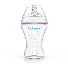 Babyono butelka antykolkowa 260ml 0m+ natural nursing 406014