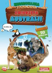 Kolorowanka edukacyjna Zwierzęta Australii 322829