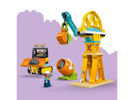 LEGO 10476 DUPLO Plac budowy z pojazdami 3w1 056554