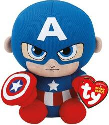 Ty Beanies Babies Marvel Kapitan Ameryka 15cm 411894