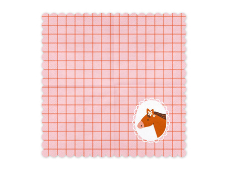 Serwetki Koń 12szt 33x33cm 035799