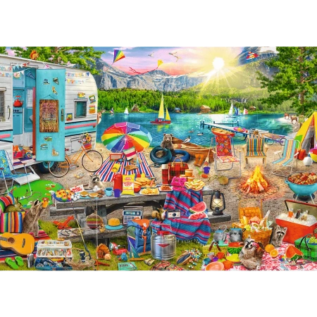Puzzle Trefl 1000 Wycieczka kamperem 106770