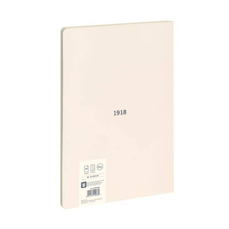 Zeszyt Notes klejony A4 w kratke Beżowy 48k 104889