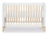 Kinderkraft łóżeczko drewniane nico white 914456