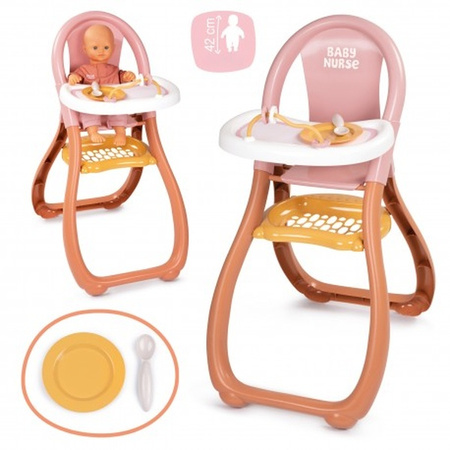 Smoby Baby Nurse Krzesełko do karmienia 203880