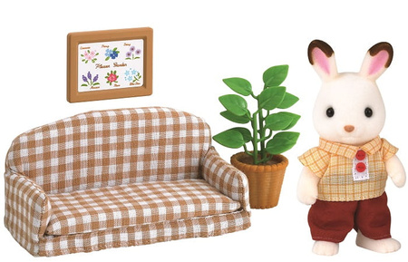 Sylvanian families 5013 zestaw tata królik czekuszka