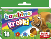 Maj kredki bambino świecowe 18kol pudełko 000201