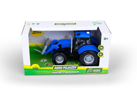 Agro pojazdy - traktor z akcesoriami 710014