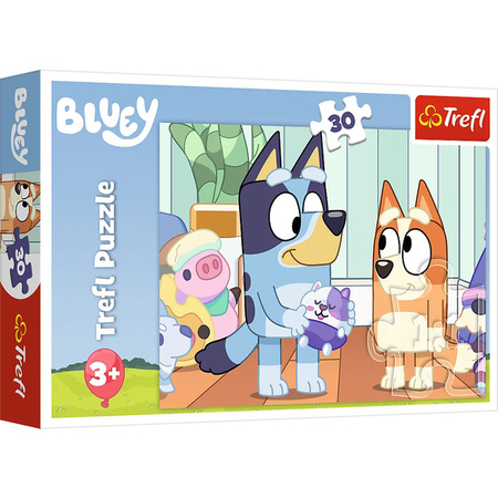 Puzzle Trefl 30 Z Bluey zawsze jest wesoło 183245
