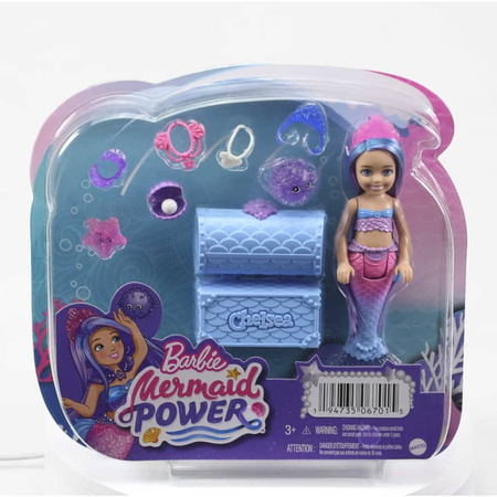 Barbie HHG57 Chelsea Syrenka z akcesoriami 067015