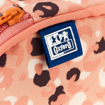 Piórnik z klapką Oxford Kids pomarańczowy 238738