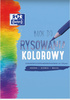Blok rysunkowy Oxford A4 10k kolor 100g 077503