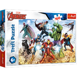 Puzzle Trefl 160 Gtotowi By Ratować Świat Disney Marvel