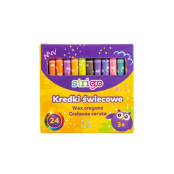 Strigo Kredki świecowe 24 szt 936949