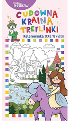 Trefl Kolorowanka XXL Cudowna kraina Treflinki 168960
