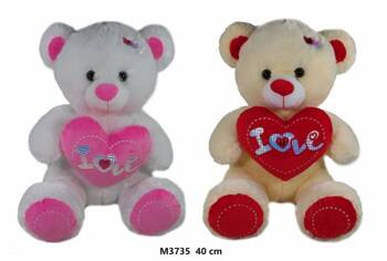 Plusz miś z sercem 40cm 166463