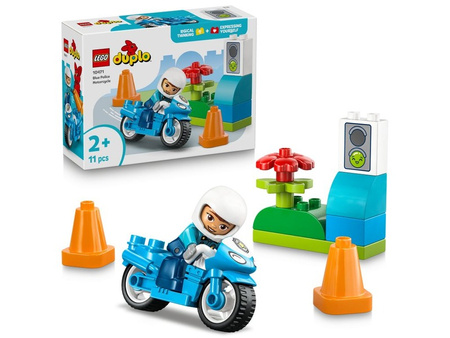 LEGO 10471 DUPLO Niebieski motocykl policyjny 032015