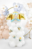 Girlanda balonowa Anioł 140x70cm biała 023826