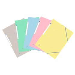 Teczka z gumką Oxford A4 Top File Karton pastel 412462